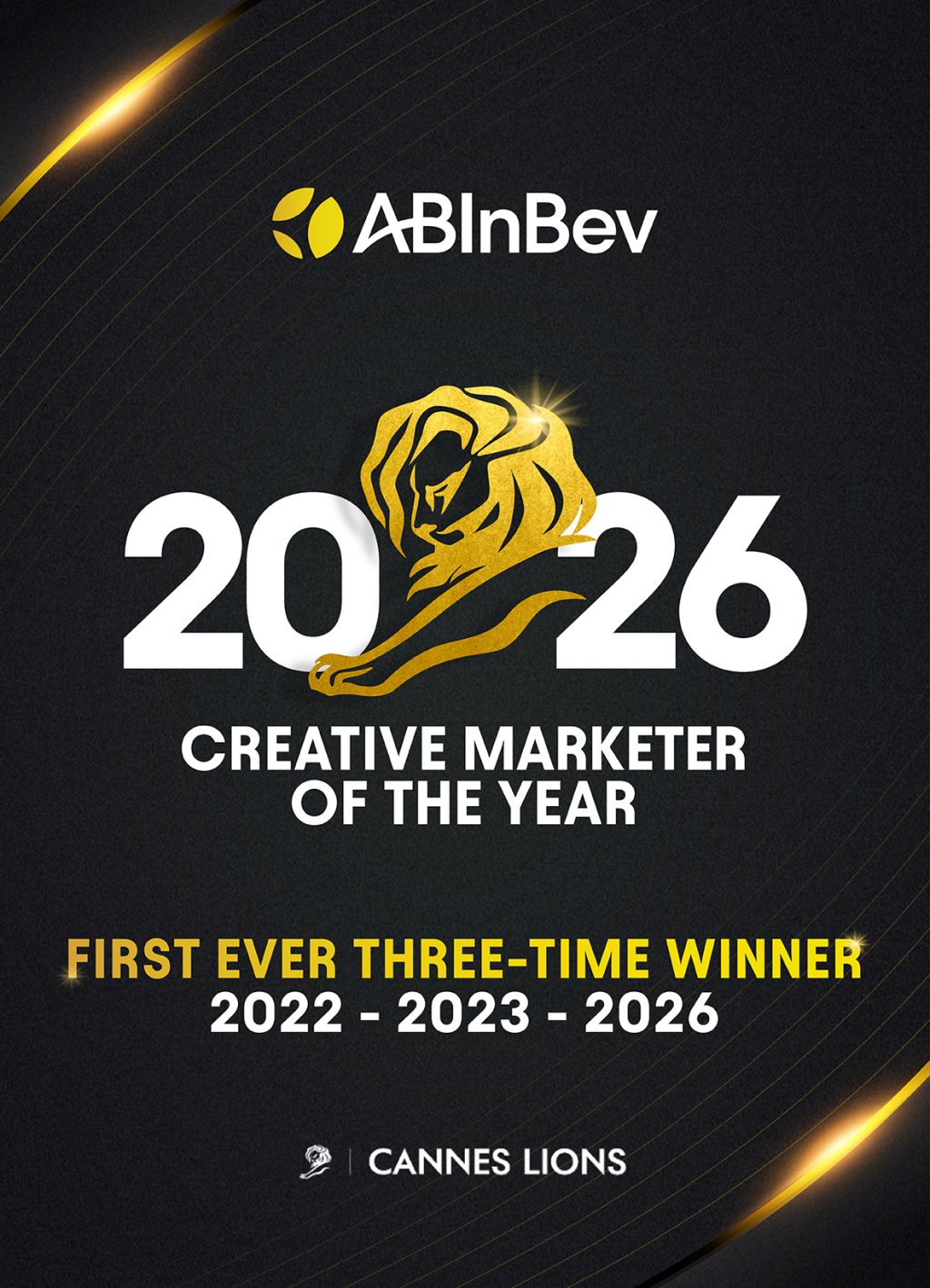 AB InBev Awarded Top Marketing Honor at Cannes Lions