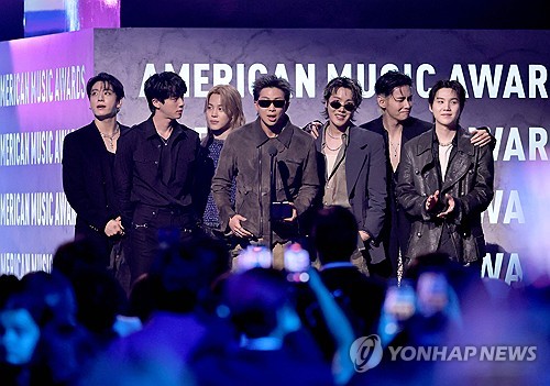 BTS Wins Top Prize Again at American Music Awards
