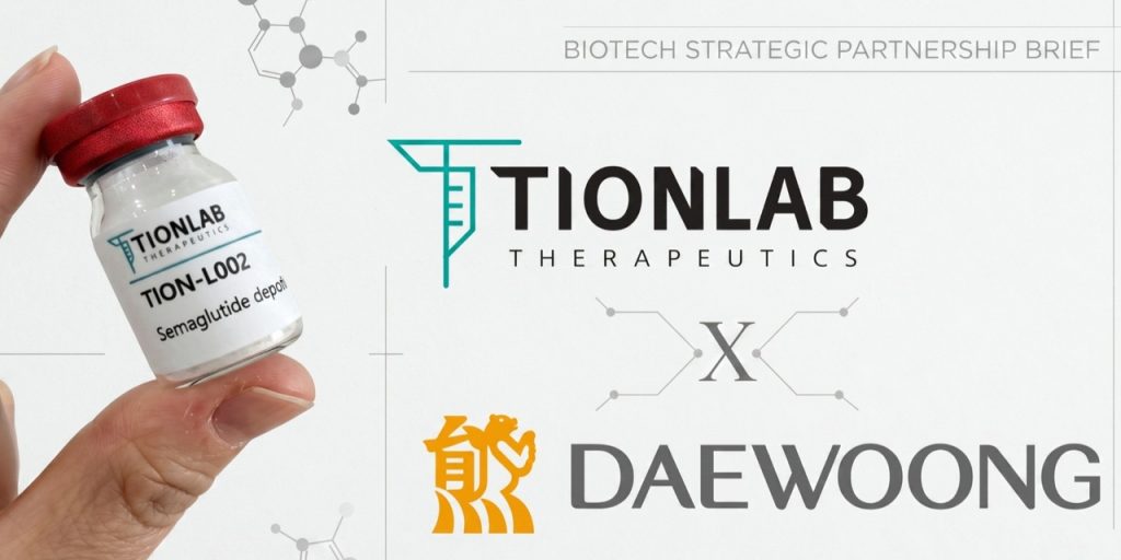 Daewoong Pharmaceutical, TionLab Therapeutics Develop Monthly Obesity Injectable