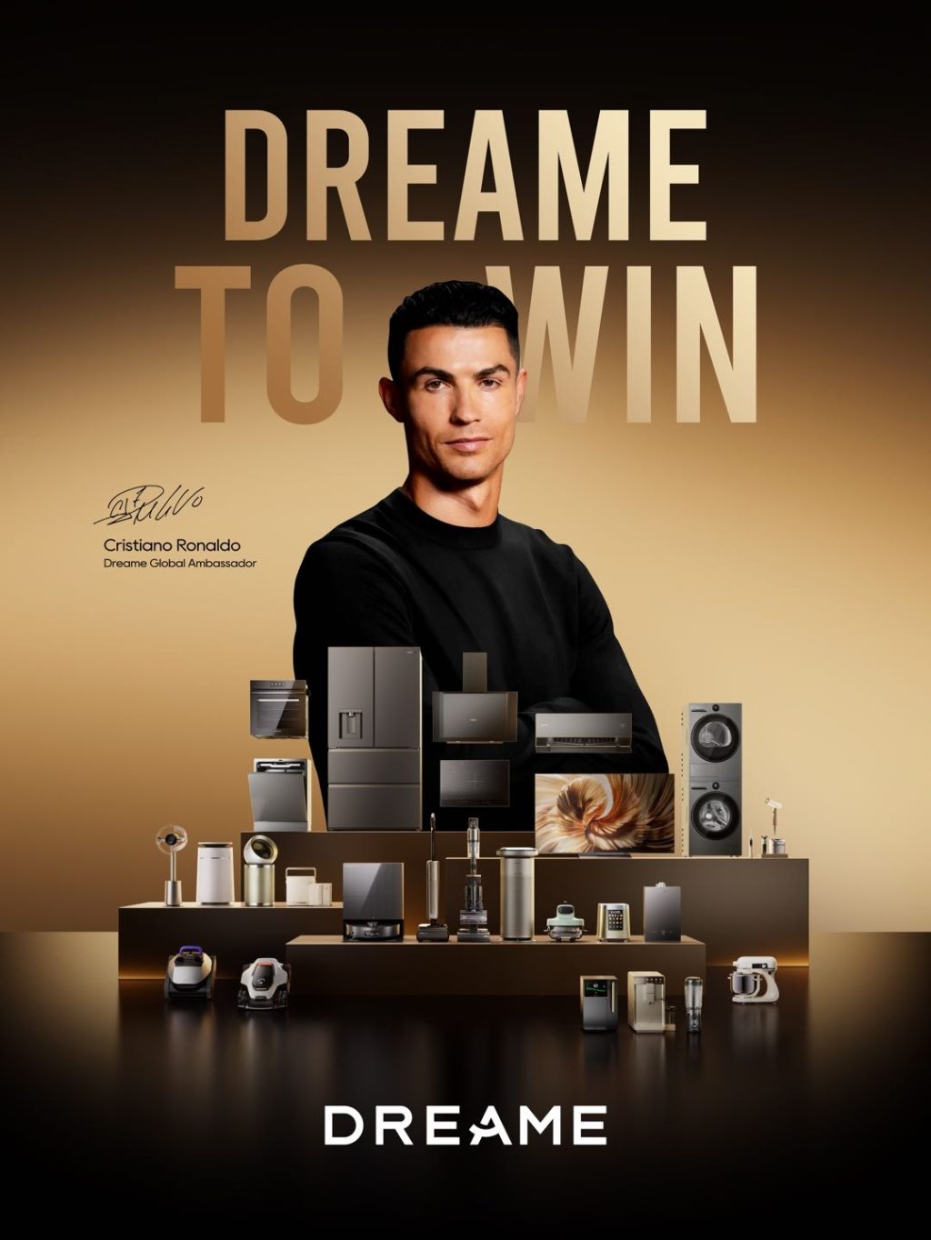 Dreame Technology Announces Cristiano Ronaldo Global Ambassador Partnership