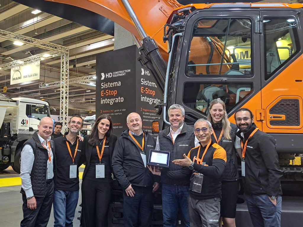 HD Construction Equipment: Italian Innovation Award for AI Safety Technology