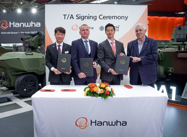 Hanwha Aerospace and Milrem Robotics Partner on Romania Unmanned Vehicle Program