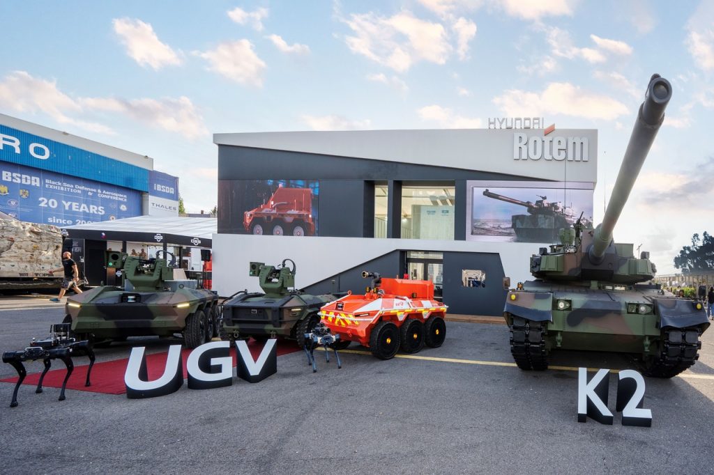 Hyundai Rotem Exhibits Unmanned Defense Systems at Romania Defense Expo