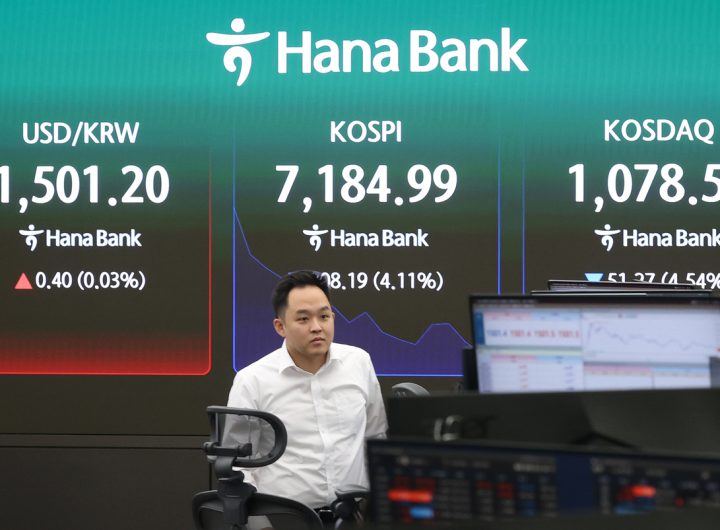 KOSPI Plunges on Inflation Fears, US Market Slump