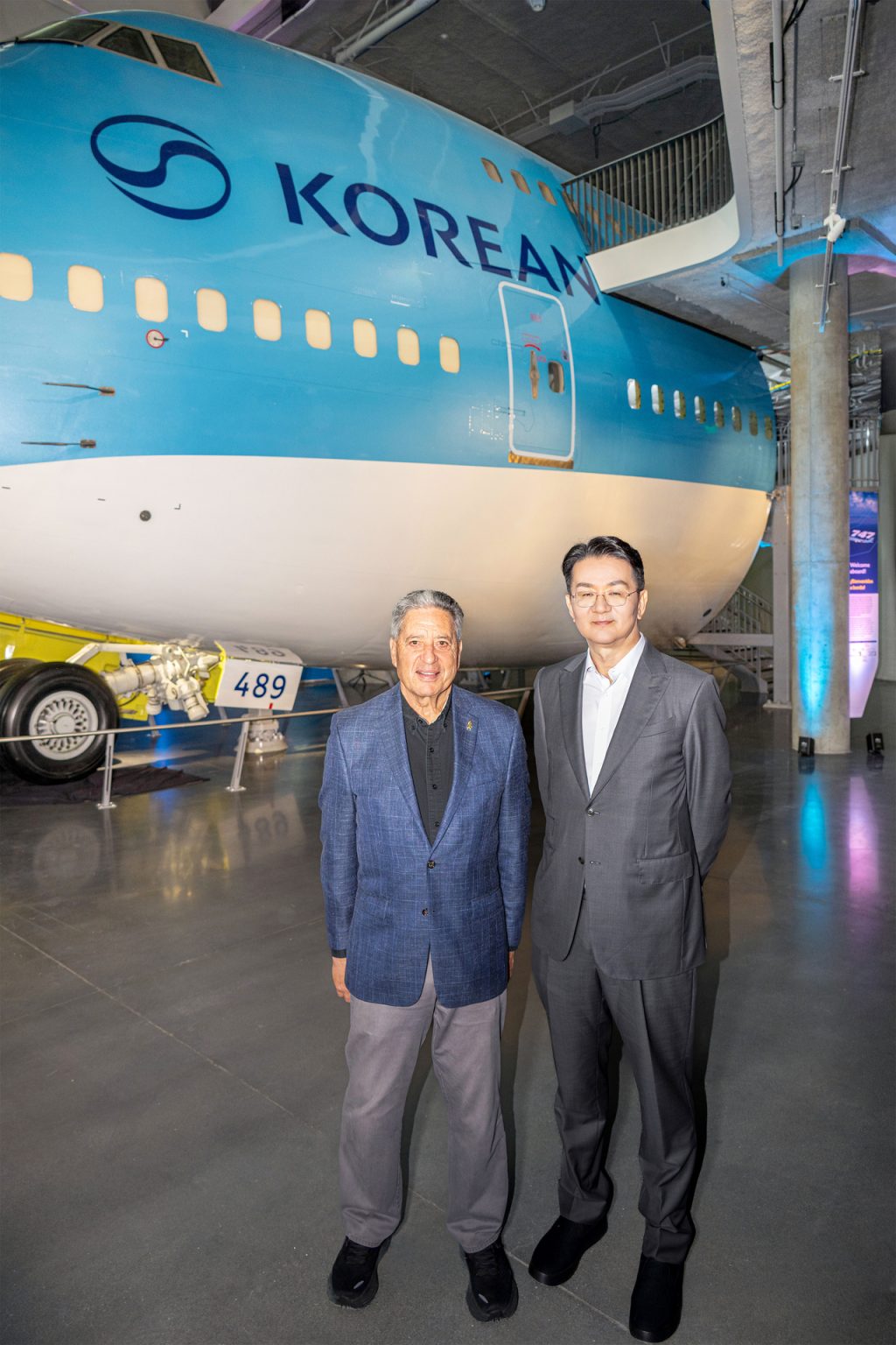 Korean Air Boeing 747 Exhibit at California Science Center