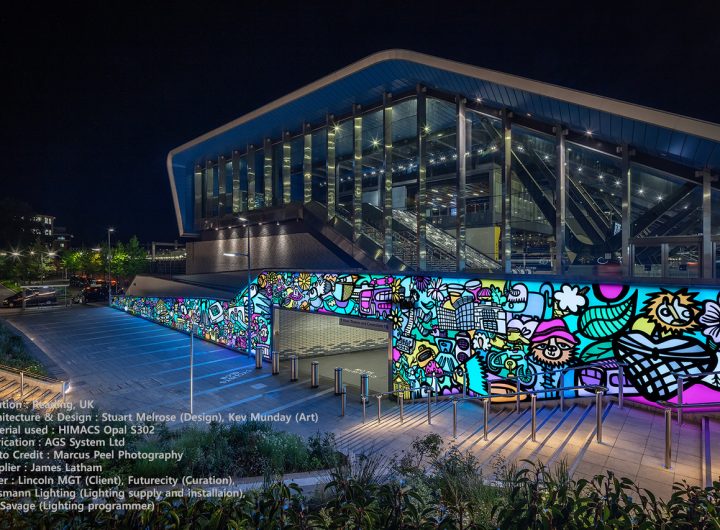LX Hausys Facade for UK Rail Station