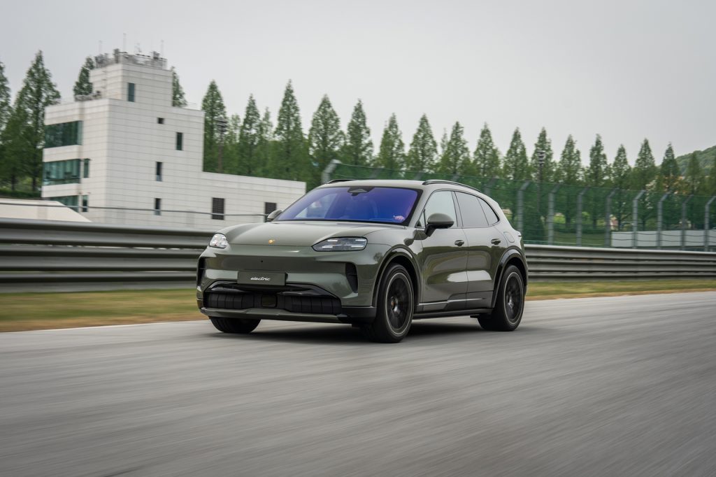 Porsche Electric Cayenne Fuels Korea Momentum