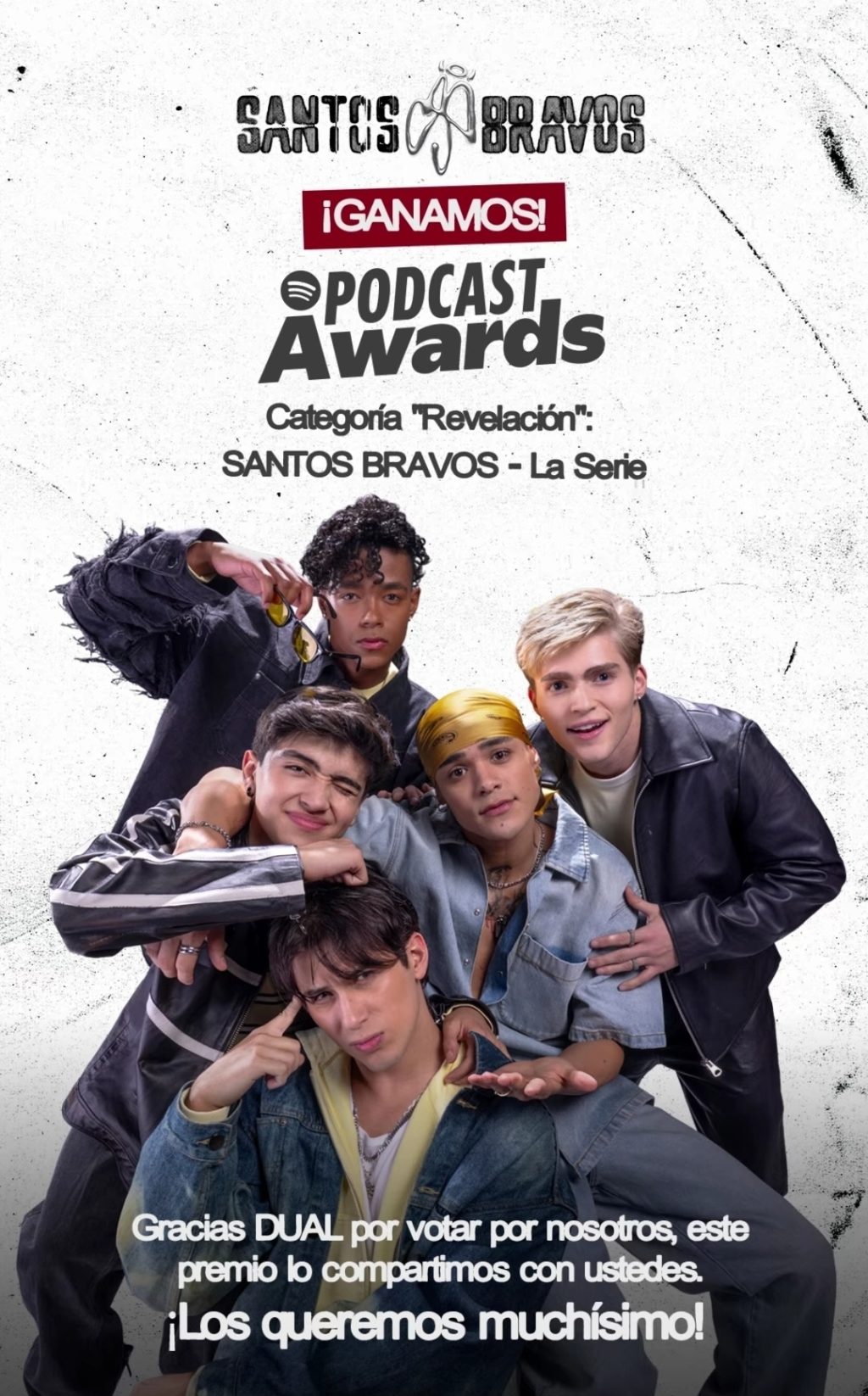 Santos Bravos Captures First Trophy at Spotify Podcast Awards
