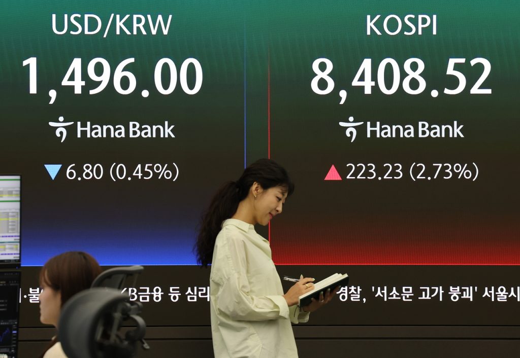 Seoul Stocks Rally as Mideast Tensions Ease
