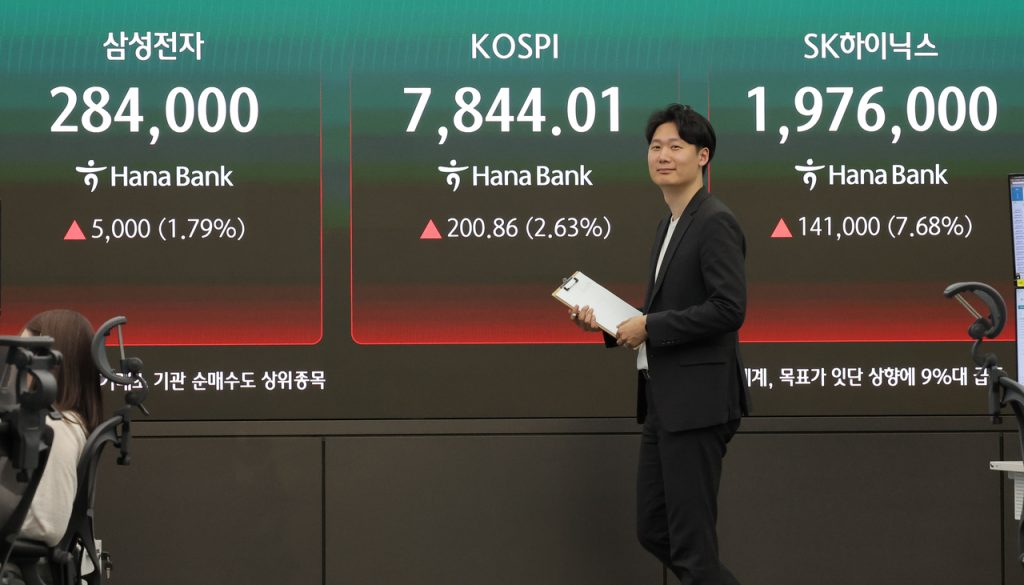 Seoul Stocks Rebound to Fresh Peak; Tech Rally Powers Gains, Won Weakens