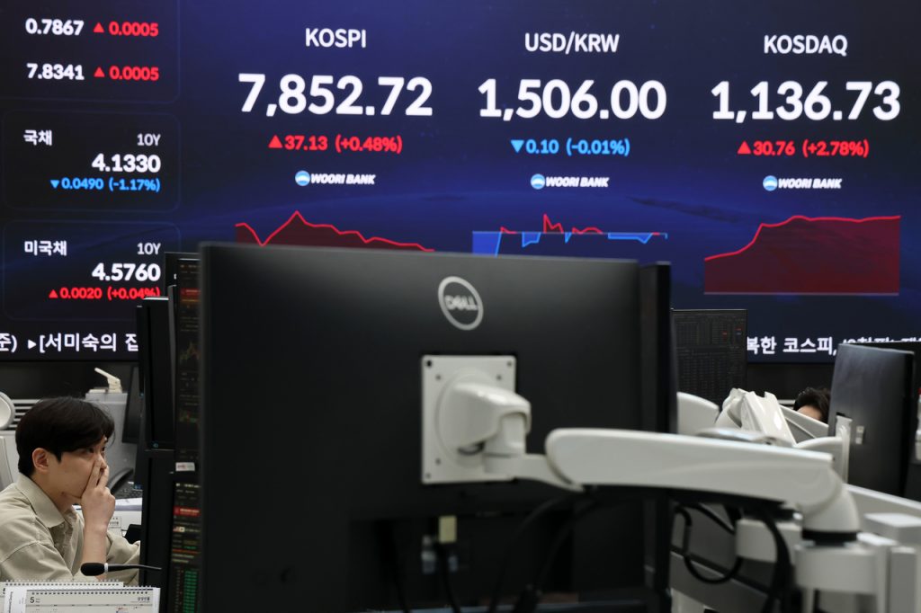 Seoul Stocks Surge on Wall Street Rally, Iran Optimism