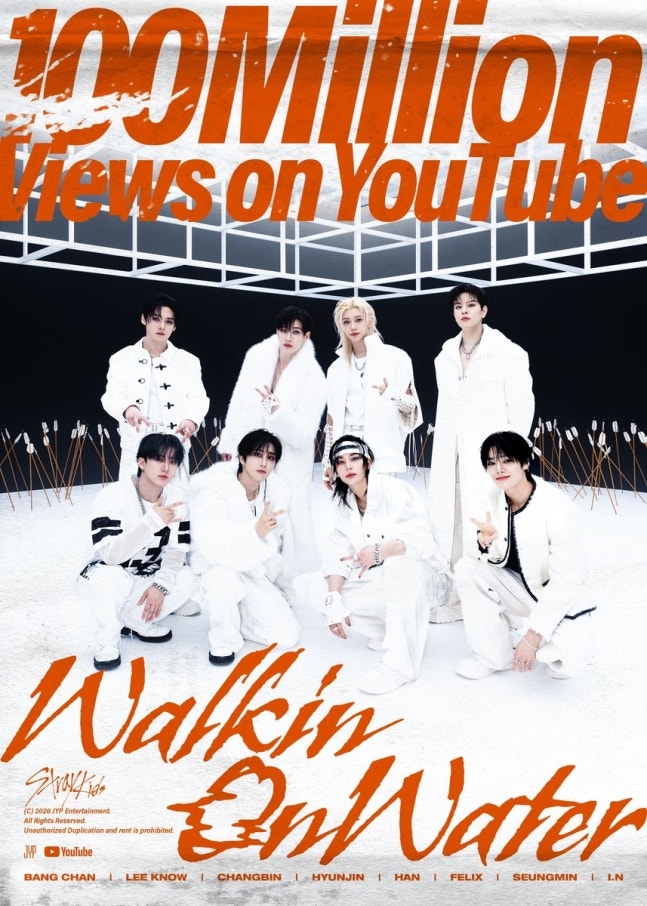 Stray Kids 'Walkin On Water' Music Video Reaches 100 Million Views