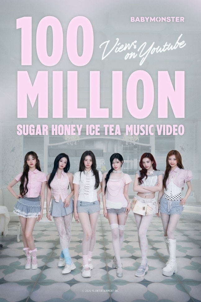 Babymonster's 'Sugar Honey Ice Tea' Surpasses 100M Views Pre-Tour