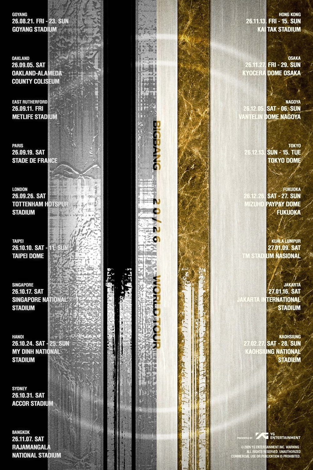 Big Bang Announces Global World Tour Comeback After Nine Years
