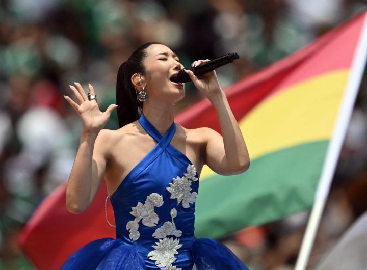 Golden Artist Ejae Performs World Cup Opening in Mexico City