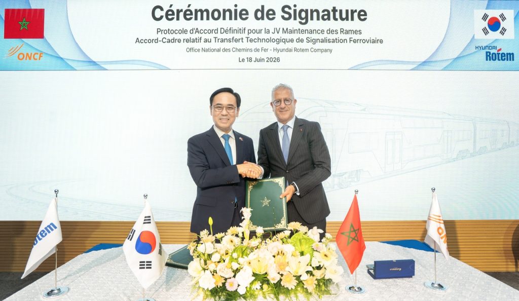 Hyundai Rotem Awarded Morocco Electric Train Maintenance Contract