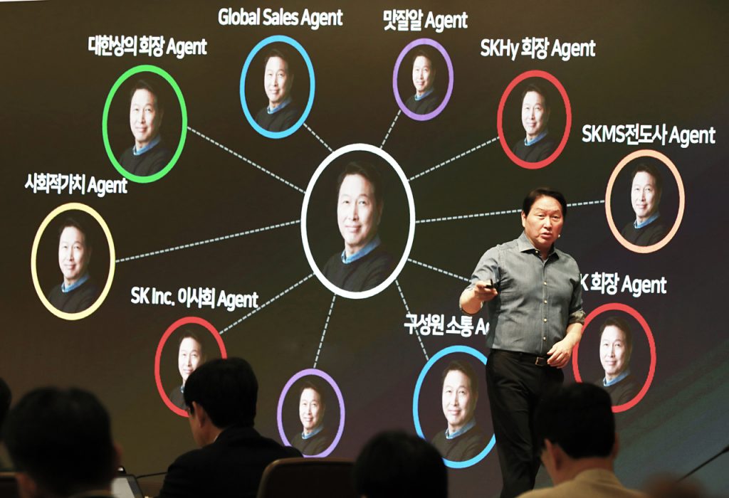 Korea Inc. Pushes AI Agents to Every Desk