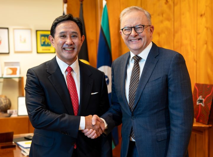 Korea Zinc Chairman, Australia PM Advance Critical Minerals Partnership
