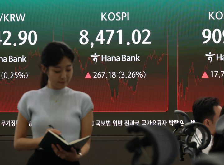Kospi Rebounds 3.26% on Bargain Hunting Amid Market Volatility