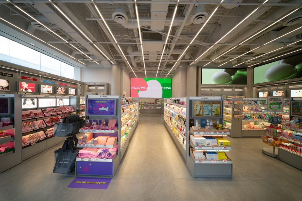 Olive Young Launches Second US K-Beauty Retail Store in Los Angeles