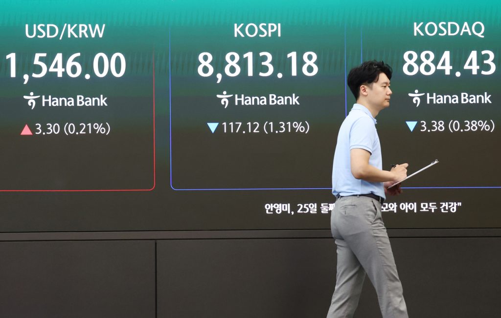 Seoul Shares Slip on US Tech, Profit-Taking