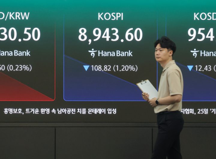 Seoul Stocks Open Lower on Iran Peace Talks Uncertainty