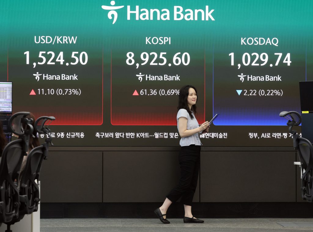 Seoul Stocks Surge to Record High Despite Hawkish Fed, Iran Uncertainty