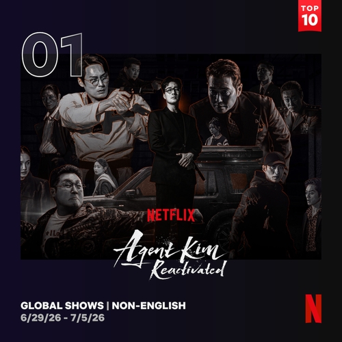Agent Kim Reactivated Claims Top Netflix Non-English Spot