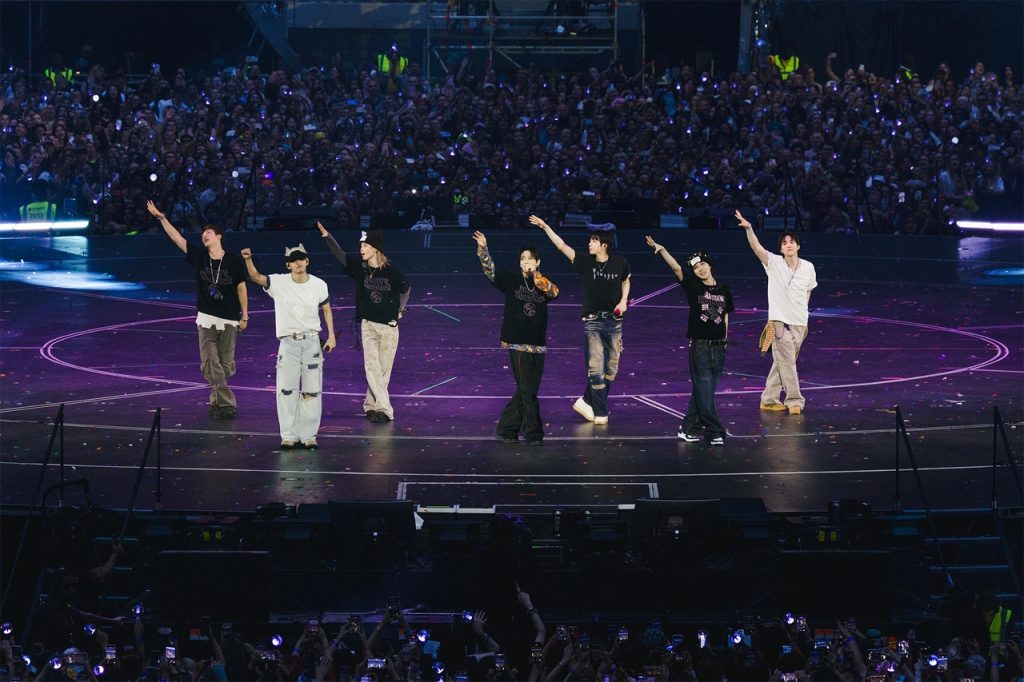 BTS Concert Attendance Record at Tottenham Hotspur Stadium