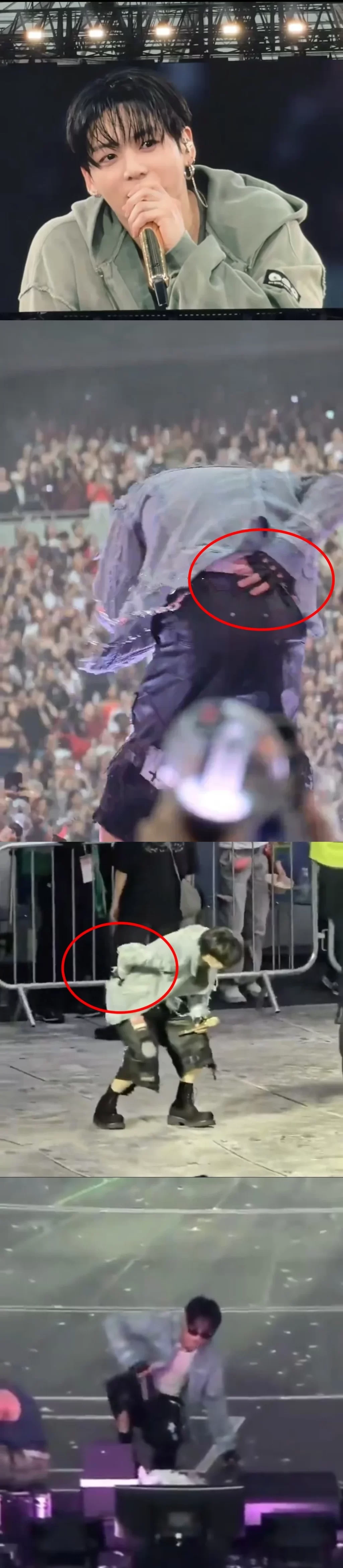 BTS's Jungkook Performs Despite Back Injury; Global ARMY Cheers 'Get Well Soon!'