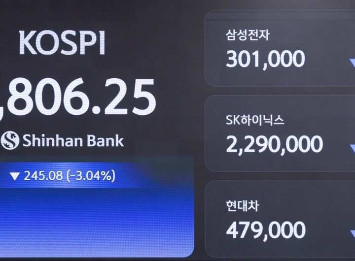 Kospi Plunges: Samsung Record Earnings Not Enough