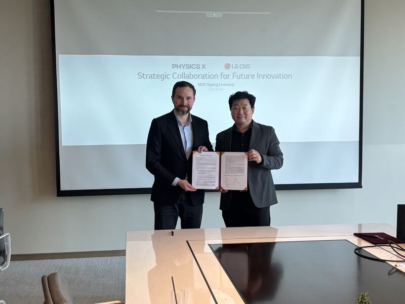 LG CNS, PhysicsX Jointly Develop Industrial AI Model