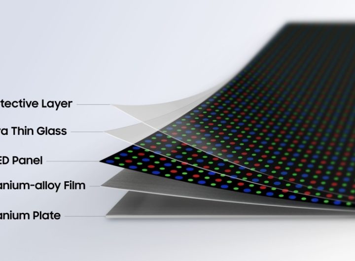 Samsung Unveils Titanium Display for Galaxy Foldables