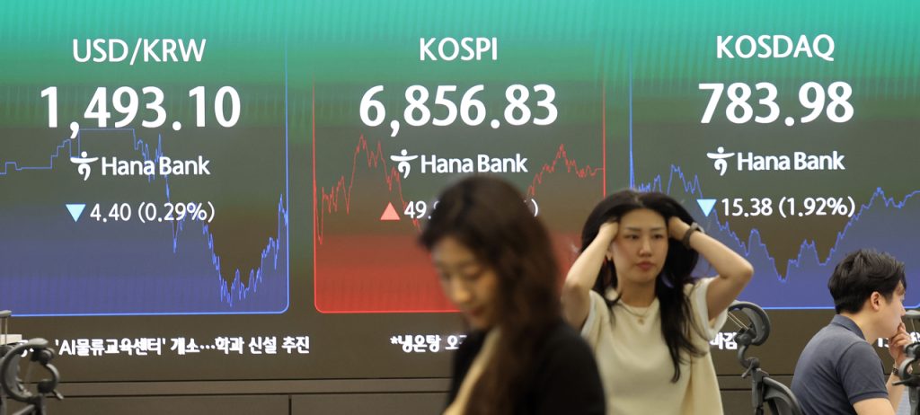 Seoul Shares Gain on Tech Rebound Despite Mideast Tensions