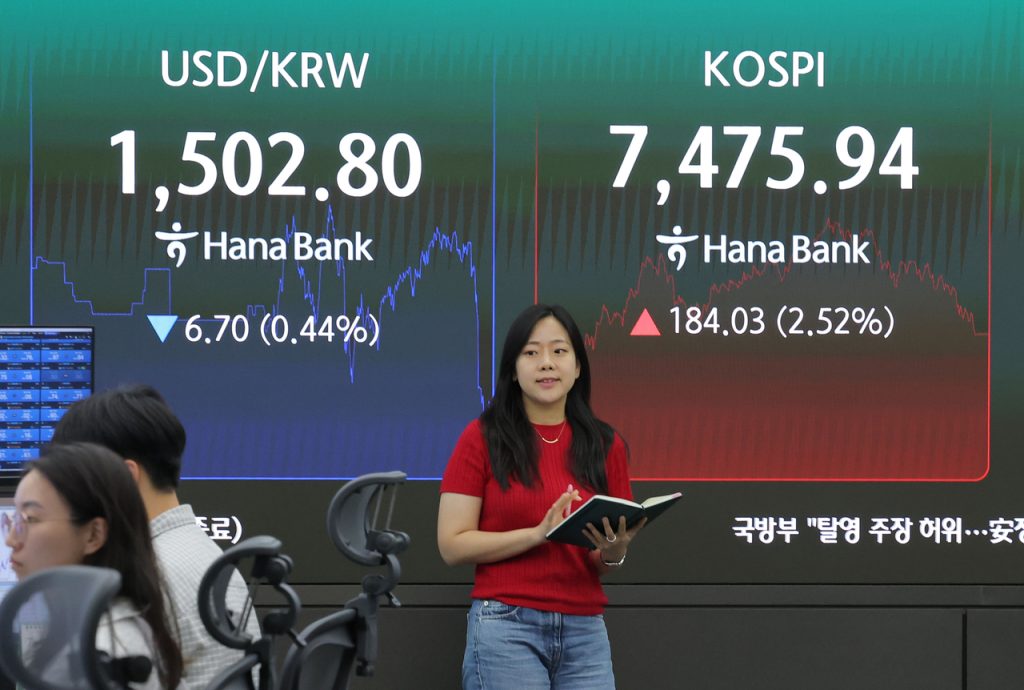 Seoul Shares Jump on Chip Rally; Korean Won Gains