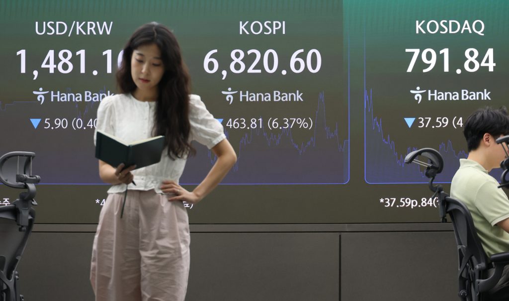 Seoul Shares Plummet 6%+ Amid Tech Sell-Off, Mideast Tensions