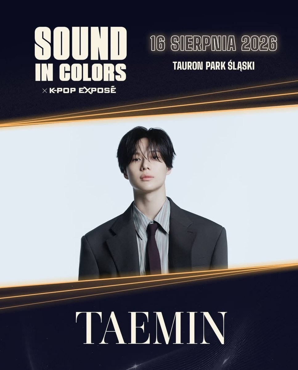 Taemin K-Pop Concert Poland