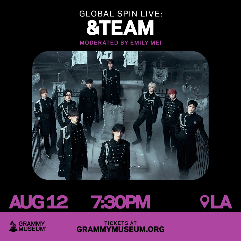 &Team Performs at Grammy Museum's Global Spin Live