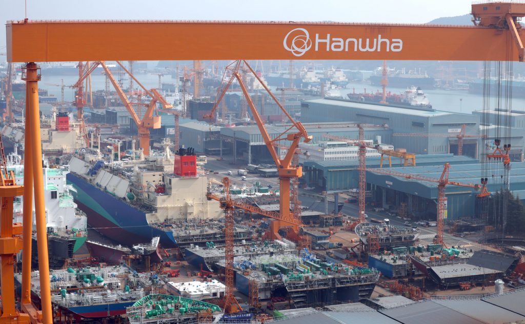 US Seeks South Korean Naval Shipbuilding Capacity Data
