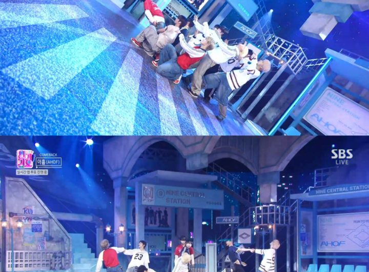 Ultimate Power Performance: Nine Members' Flawless Precision Choreography Conquers Inkigayo